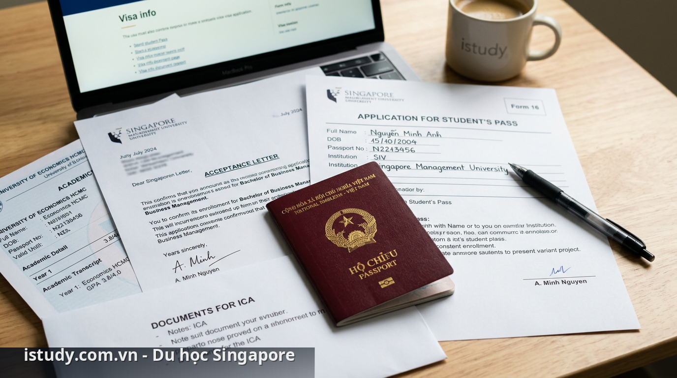 Chuẩn bị hồ sơ đầy đủ giúp quá trình xin visa du học Singapore diễn ra thuận lợi - thủ tục xin Student Pass