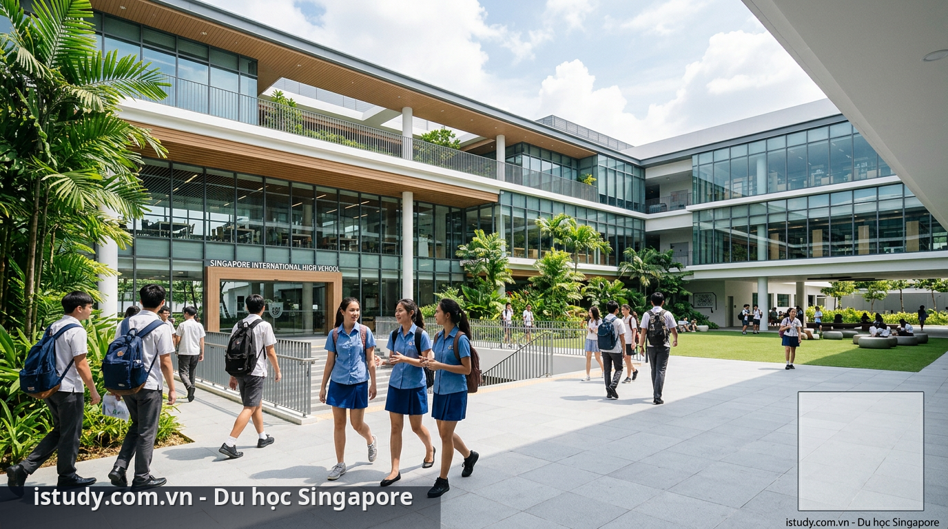 Cơ sở vật chất hiện đại tại các trường trung học ở singapore - trường cấp 3 singapore