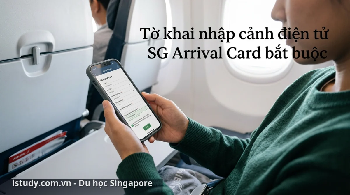 Visa du lịch Singapore có bắt buộc không và những lưu ý miễn thị thực 2 Hoàn tất tờ khai SG Arrival Card qua cổng thông tin chính thức của ICA - visa du lịch Singapore