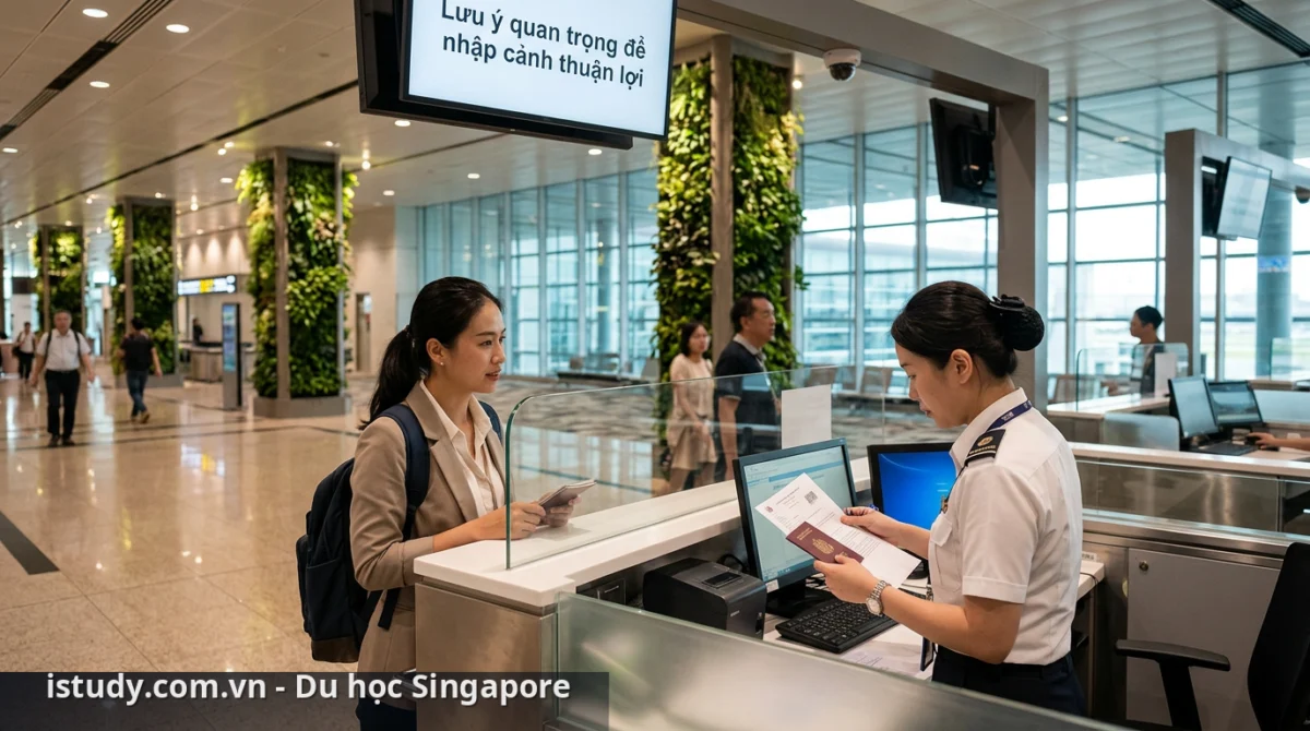 Chuẩn bị kỹ lưỡng các giấy tờ cần thiết giúp quá trình nhập cảnh tại sân bay Singapore diễn ra thuận lợi hơn. - chi phí xin visa Singapore