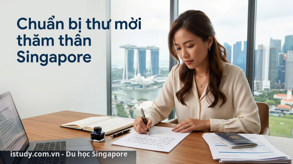 Thư mời là một phần quan trọng trong hồ sơ bảo lãnh thăm thân Singapore - bảo lãnh thăm thân Singapore
