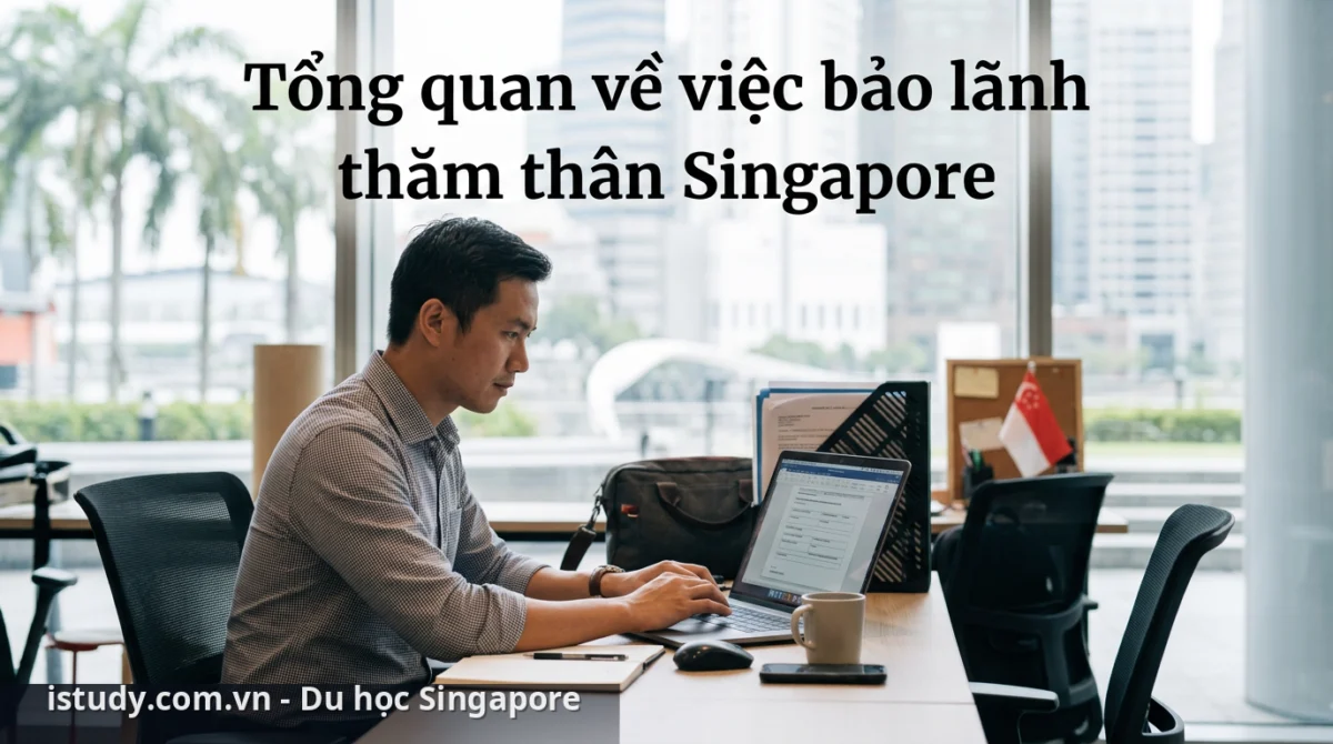Người bảo lãnh cần thực hiện các thủ tục qua cổng thông tin điện tử của ICA Singapore - bảo lãnh thăm thân Singapore