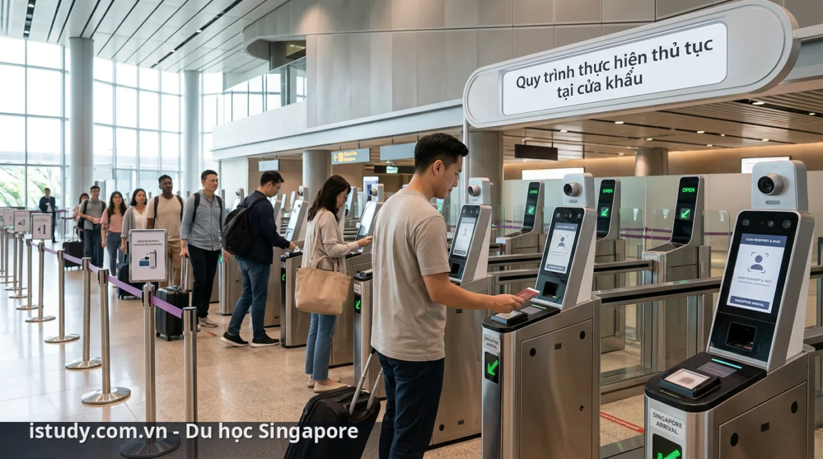 Giấy tờ du lịch Singapore: Thông tin cần biết 2 Quy trình kiểm tra sinh trắc học giúp tăng cường an ninh và rút ngắn thời gian làm thủ tục - giấy tờ du lịch Singapore