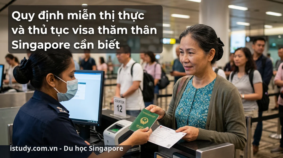 Hướng dẫn thủ tục visa thăm thân Singapore chi tiết từ A-Z cho người Việt 1 Du khách Việt Nam hoàn tất các thủ tục nhập cảnh khi đến Singapore - thủ tục visa thăm thân Singapore