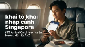 khai to khai nhap canh singapore sg arrival card truc tuyen huong dan tu a z