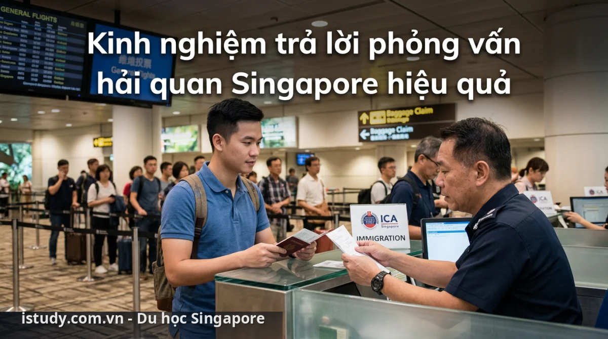 Kinh nghiệm trả lời phỏng vấn hải quan Singapore cho người đi du lịch tự túc 2 Thái độ tự tin và trung thực là yếu tố tiên quyết trong mọi buổi phỏng vấn hải quan Singapore. - phỏng vấn hải quan Singapore